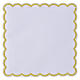 Pale pour calice en polyester, broderie JHS et couronnes dorées et rouges s3