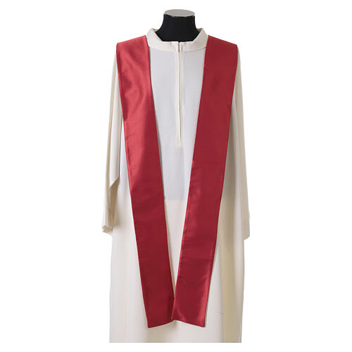 Satin Cope with Gilded Cross and Scrollwork 6