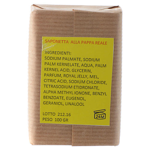 Sapone pappa reale apiario 100 gr 2