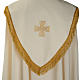 Liturgical cope with gold crosses embroideries s5