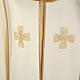 Chape liturgique croix dorées s2