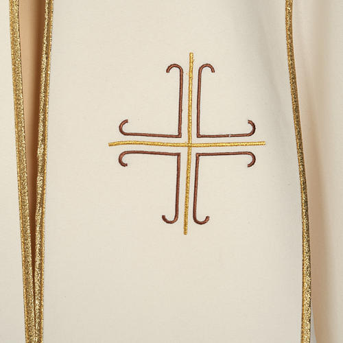 Liturgical cope with stylized crosses 2