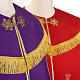 Liturgical cope with gold crosses embroideries s3