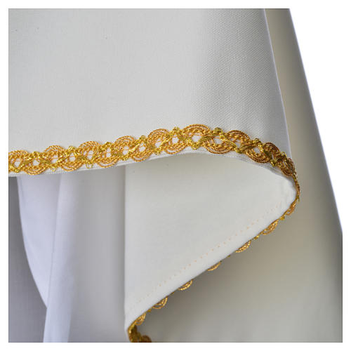 Humeral Veil, ivory with IHS embroidery 5
