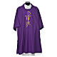 Deacon Dalmatic with embroidered loaves and fishes 100% polyester s6