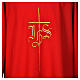 Dalmatic 100% polyester with cross and IHS symbol s7