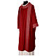 Dalmatic in pure wool with embroidery in pure silk. s3