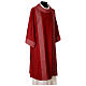 Dalmatic in pure wool with embroidery in pure silk. s4