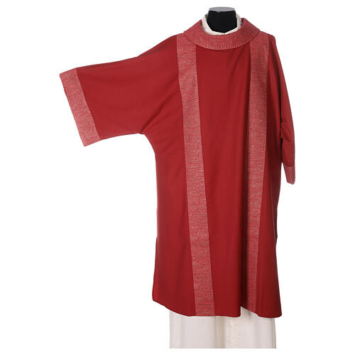 Deacon Dalmatic in pure wool with embroidery in pure silk 5