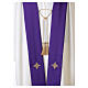 Pluvial 100% poliéster bordado floral s16