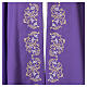 Cope in polyester with floral embroidery s6
