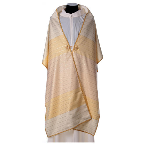 Humeral veil in 100% brushed wool two-ply fabric 3