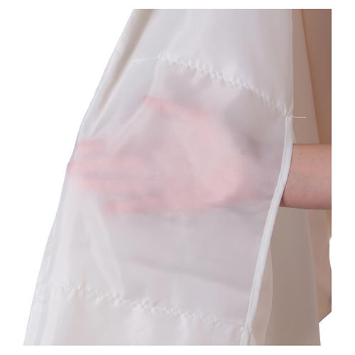Humeral veil with IHS decoration 50x270cm, 100% polyester 6