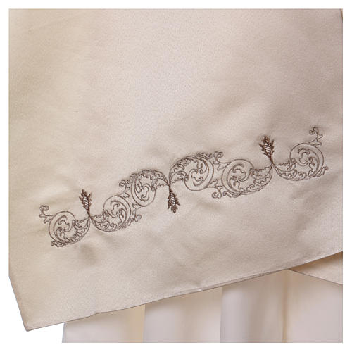 Humeral veil with chalice decoration 50x270cm, 100% polyester 5