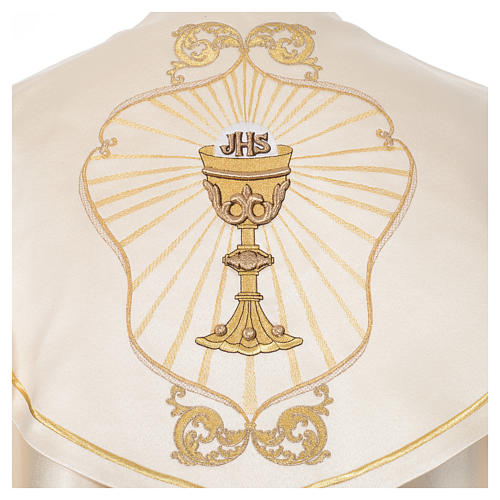 Cope in 100% polyester with chalice in relief 5