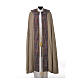 Light Brown Franciscan Cope 50% cotton 25% silk and 25% viscose s1