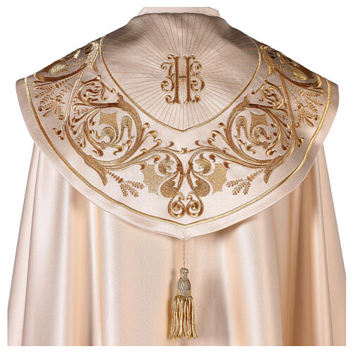 Cope in 100% polyester with gold embroideries 6