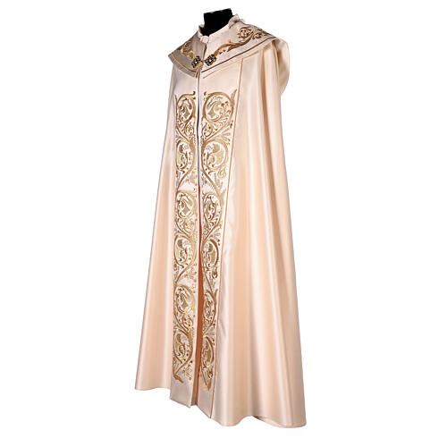 Cope in 100% polyester with gold embroideries 12