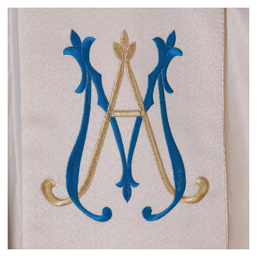 Pluviale, 100% Polyester, Gottesmutter mit Kind 5