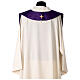 Chape liturgique 100% polyester croix dorées 4 couleurs liturgiques s22