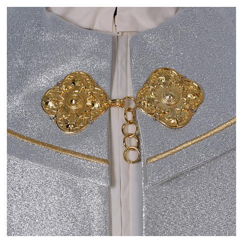 Pluviale, 100% Polyester, Mariensymbol hellblau 6