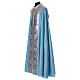 Pluviale, 100% Polyester, Mariensymbol hellblau s3