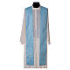 Cope in 100% sky blue polyester with initials of Mary s8
