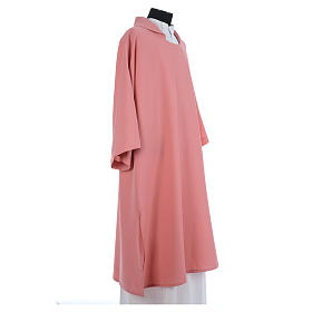 Dalmatic in polyester, rose