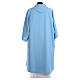 Dalmatic in polyester, light blue s2
