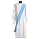 Dalmatic in polyester, light blue s4