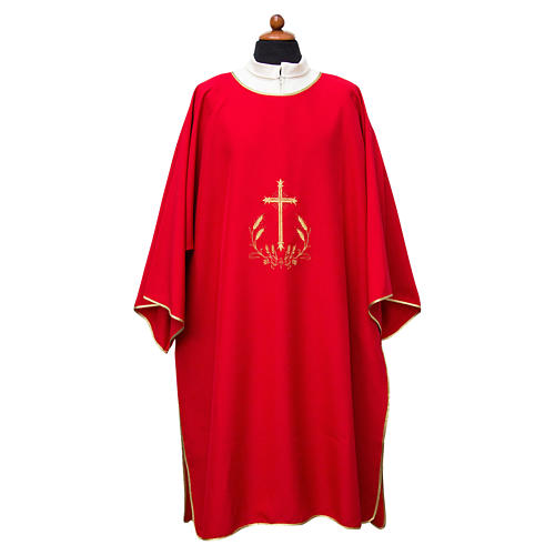 Dalmatic in polyester with embroidery 2