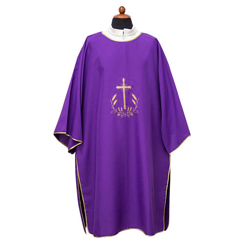 Dalmatic in polyester with embroidery 4