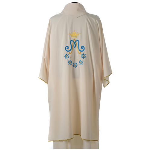 Dalmatic with Marian symbol and daisies, light 6