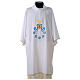 Dalmatic with Marian symbol and daisies, light s1