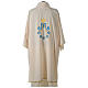 Dalmatic with Marian symbol and daisies, light s6
