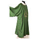 Ultralight Deacon Dalmatic with chalice, grapes and wheat embroidery on front and back, Vatican fabric 100% polyester s8