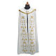 Capa pluvial con precioso bordado tejido Vatican poliéster s1