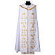 Capa pluvial con precioso bordado tejido Vatican poliéster s2