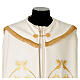 Capa pluvial con precioso bordado tejido Vatican poliéster s5