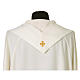 Capa pluvial con precioso bordado tejido Vatican poliéster s15
