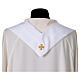 Capa pluvial con precioso bordado tejido Vatican poliéster s16