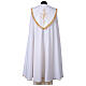Chape avec riche broderie tissu Vatican polyester s12
