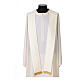 Chape avec riche broderie tissu Vatican polyester s13