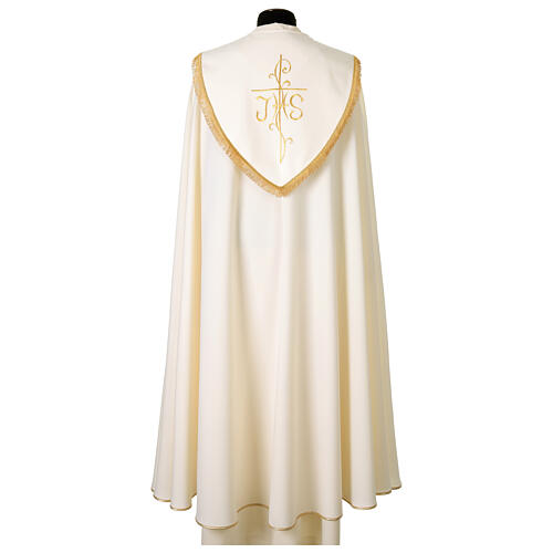 Kapa z bogatym haftem tkanina Vatican poliester 11