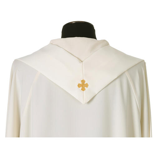 Capa asperges com bordado rico tecido Vatican poliéster 15