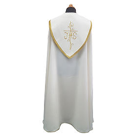 Cope cape with rich embroidery in Vatican fabric