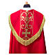 Chape avec bande appliquée tissu Vatican polyester s2
