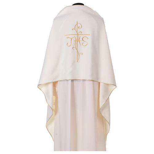 Humeral veil in Vatican fabric, 100% polyester 1