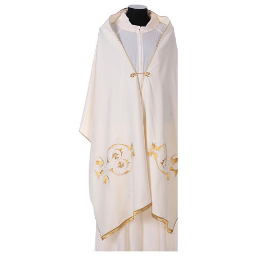 Humeral veil in Vatican fabric, 100% polyester 3