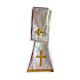Roman chasuble in damark fabric with gold edges s3